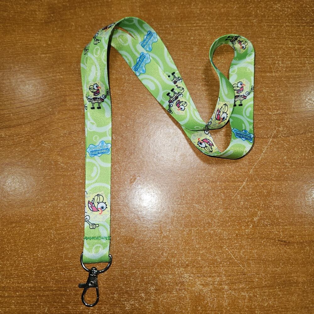 SpongeBob SquarePants Lanyard Plankton's Tiny Takeover of Your Daily Routine